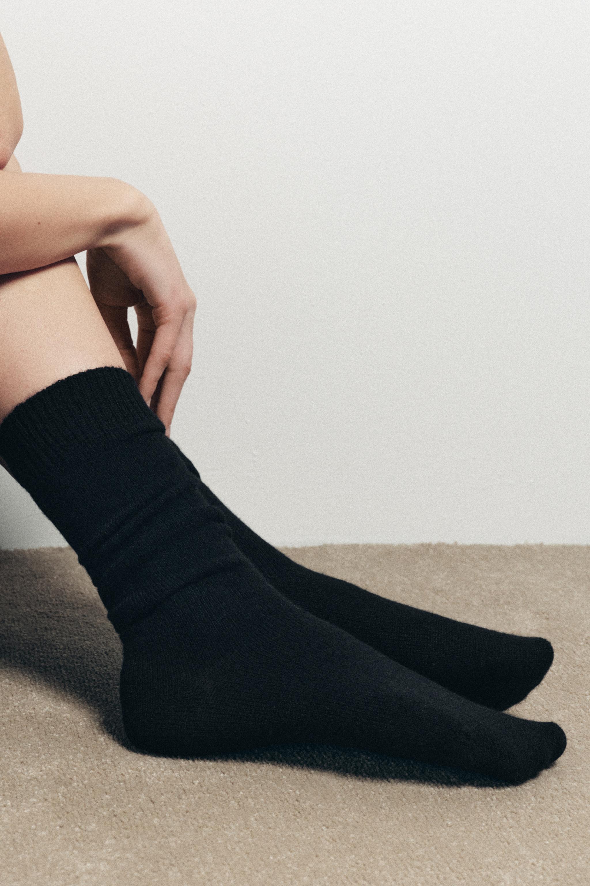 TALL WOOL BLEND SOCKS